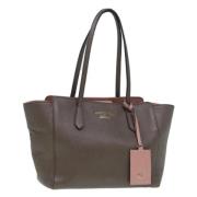 Gucci Vintage Pre-owned Laeder gucci-vskor Brown, Dam