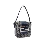 Fendi Vintage Pre-owned Canvas fendi-vskor Blue, Dam