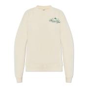 Sporty & Rich Sweatshirt från Fitness World-kollektionen Beige, Unisex