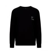 Armani Casual Stil Sweatshirt Exchange Black, Herr