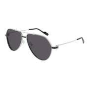 Cartier Ct0334S 004 Sunglasses Gray, Herr