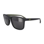 Emporio Armani Snygg Design Solglasögon - EA 4129 Black, Unisex