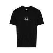 C.P. Company Casual Bomull T-shirt Black, Herr