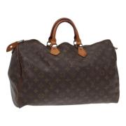 Louis Vuitton Vintage Pre-owned Canvas handvskor Brown, Dam