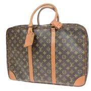 Louis Vuitton Vintage Pre-owned Canvas handvskor Brown, Dam