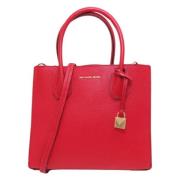 Michael Kors Pre-owned Pre-owned Laeder handvskor Red, Dam