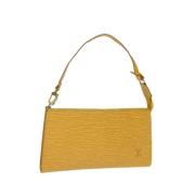 Louis Vuitton Vintage Pre-owned Laeder louis-vuitton-vskor Yellow, Dam