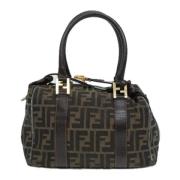 Fendi Vintage Pre-owned Canvas fendi-vskor Brown, Dam