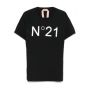 N21 Svarta T-shirts och Polos Black, Dam