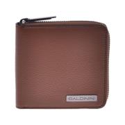 Baldinini Wallet in leather Brown, Herr