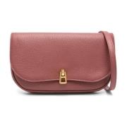 Coccinelle Brun Crossbody Mini Väska med Metalliskt Tillbehör Brown, D...