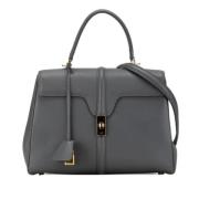 Celine Vintage Pre-owned Laeder handvskor Gray, Dam