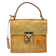 Louis Vuitton Vintage Pre-owned Laeder louis-vuitton-vskor Beige, Dam