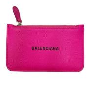 Balenciaga Vintage Pre-owned Laeder plnbcker Pink, Dam