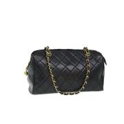 Chanel Vintage Pre-owned Laeder chanel-vskor Black, Dam