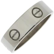 Cartier Vintage Pre-owned Vitt guld ringar Gray, Herr