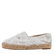 Chanel Vintage Pre-owned Canvas espadriller White, Dam