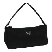 Prada Vintage Pre-owned Nylon prada-vskor Black, Dam