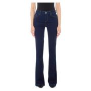 Liu Jo Perfekta Zampa Jeans Blue, Dam