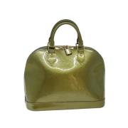 Louis Vuitton Vintage Pre-owned Laeder handvskor Green, Dam