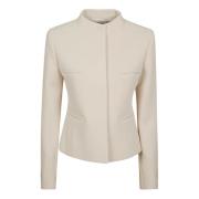 Courrèges Neutral Jacka Aw24 Dammode Beige, Dam