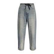 Balenciaga Jeans med en 'vintage' effekt Blue, Herr