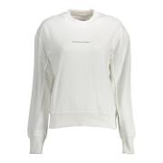 Calvin Klein Round-neck Knitwear White, Dam