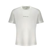 Calvin Klein Herr T-shirt med korta ärmar White, Herr