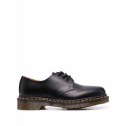 Dr. Martens Svarta Läder Snörskor Black, Dam