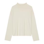 Marc O'Polo Oversized finstickad tröja Beige, Dam