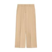 Max Mara Urial Byxor Beige, Dam