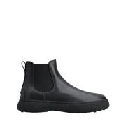 Tod's Svarta Chelsea Boots Urban Elegans Black, Herr