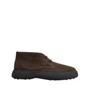 Tod's Stadschic mocka ankelboots Brown, Herr