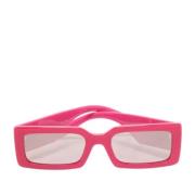 Dolce & Gabbana Pre-owned Pre-owned Acetat solglasgon Pink, Dam