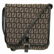 Fendi Vintage Pre-owned Canvas fendi-vskor Brown, Dam