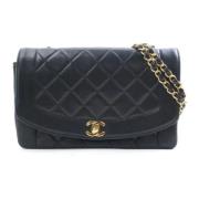 Chanel Vintage Pre-owned Laeder chanel-vskor Black, Dam