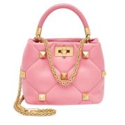 Valentino Vintage Pre-owned Laeder handvskor Pink, Dam