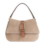 Furla Axelväska 'Flow Medium' Brown, Dam