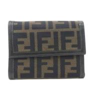 Fendi Vintage Pre-owned Canvas plnbcker Brown, Dam