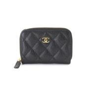 Chanel Vintage Pre-owned Laeder plnbcker Black, Dam