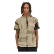 Space Available Radikal Plast T-shirt Bomull Jersey Beige, Herr