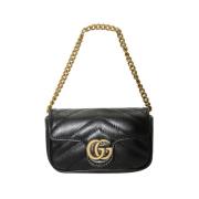 Gucci Laeder gucci-vskor Black, Dam