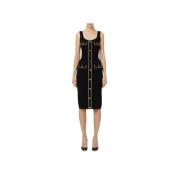 Elisabetta Franchi Elegant Klänning för Speciella Tillfällen Black, Da...