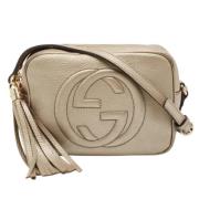 Gucci Vintage Pre-owned Laeder gucci-vskor Beige, Dam