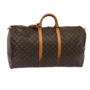 Louis Vuitton Vintage Pre-owned Canvas resvskor Brown, Dam