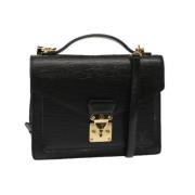 Louis Vuitton Vintage Pre-owned Laeder handvskor Black, Dam