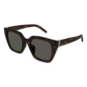 Saint Laurent Solglasögon SL M143 Svart Brown, Dam