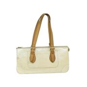 Louis Vuitton Vintage Pre-owned Laeder handvskor Beige, Dam