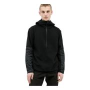 Moncler Tech Panel Huvtröja Black, Herr