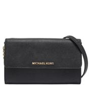 Michael Kors Pre-owned Pre-owned Laeder crossbodyvskor Black, Dam